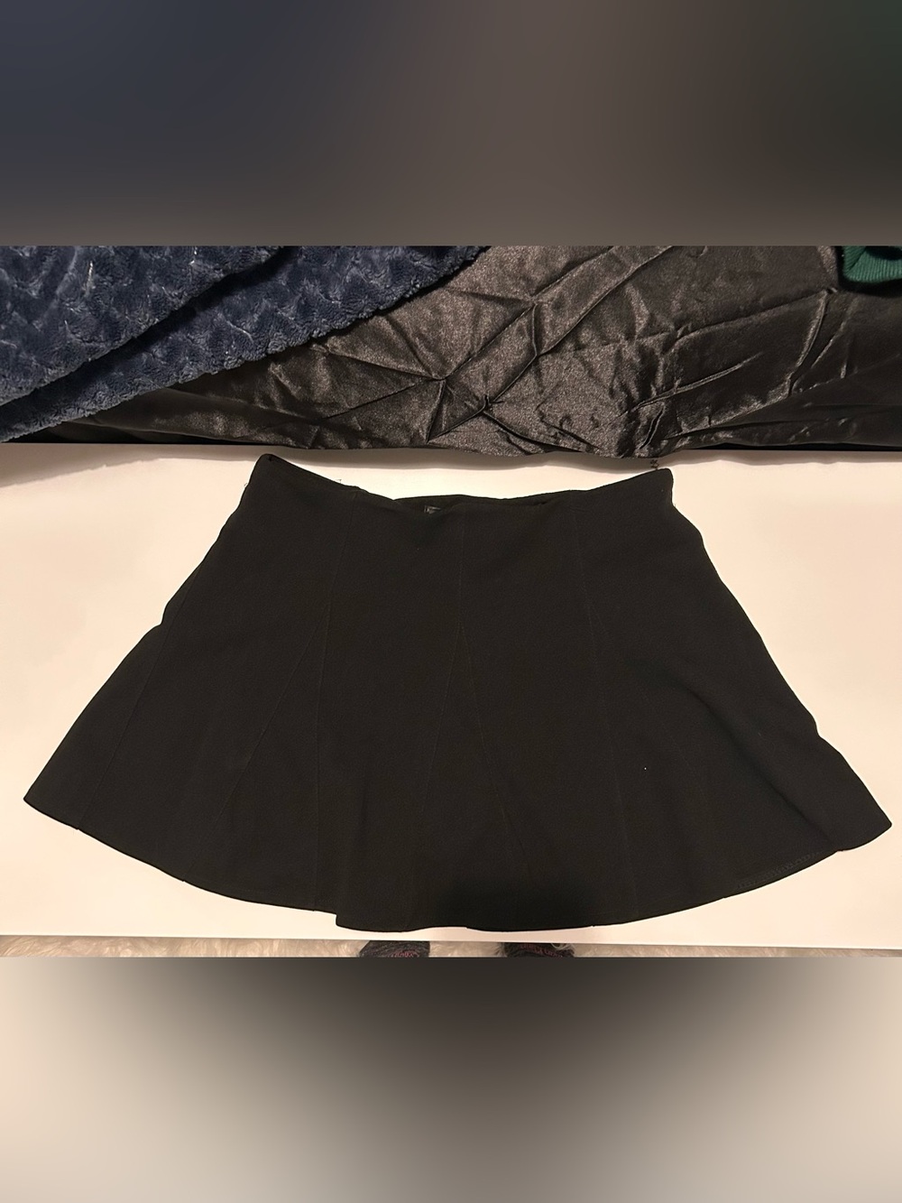 Classic Black Skater Circle Skirt - Flattering Flare